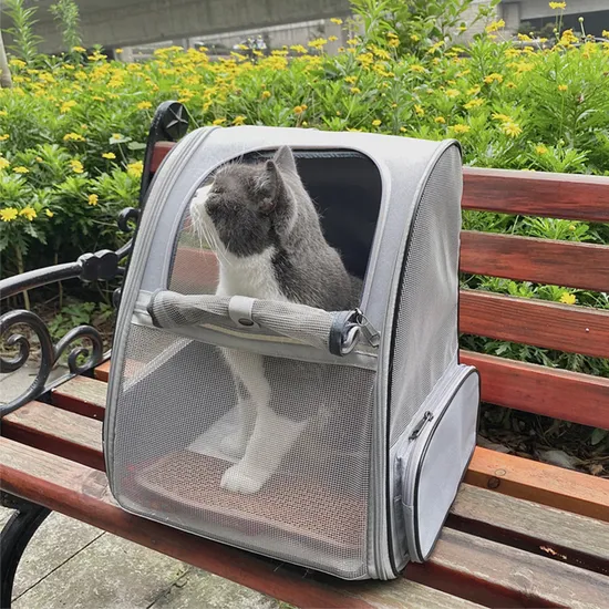 Expandable Pet Carrier Backpack for Cats Dogs and Small Animals Portable Pet Travel Carrier Bag