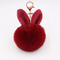 Wholesale High Quality Cute Rabbit Ears Student Bag Hanging Accessories Plush Key Chains