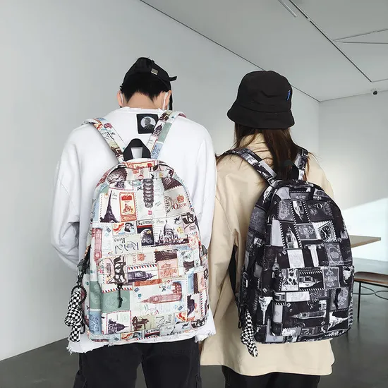 New Fashion Large Capacity Women Backpack Waterproof Oxford Backpack Sports Backpack for Women Men
