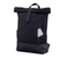 Water-Repellant Durable Vintage Flexible Black Canvas Backpack