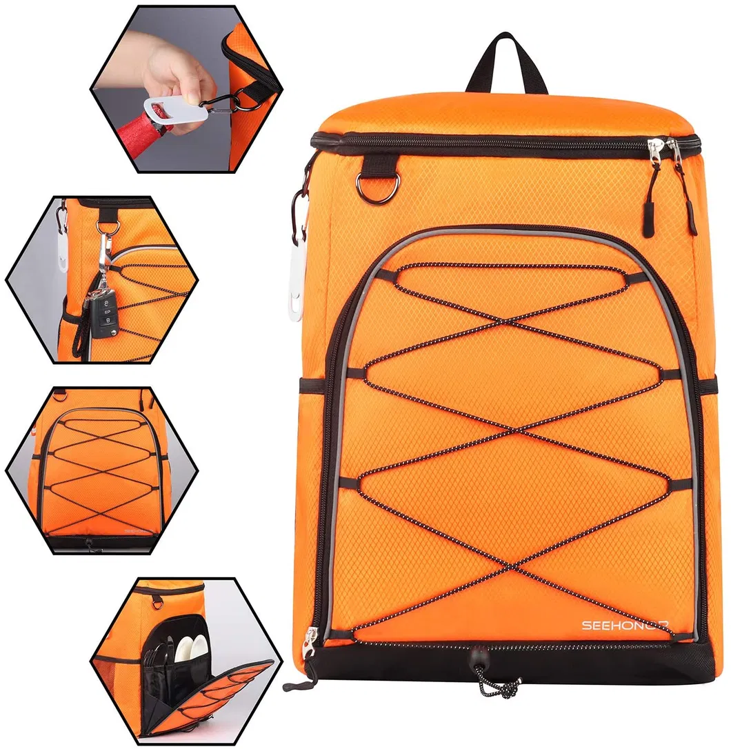 Custom Stylish Outdoors Insulated Cooler Backpack Cooler Bag
