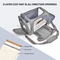 Factory Custom Portable Pet Outdoor Travel Soft Sided Foldable Breathable Small Dog Cat Bag