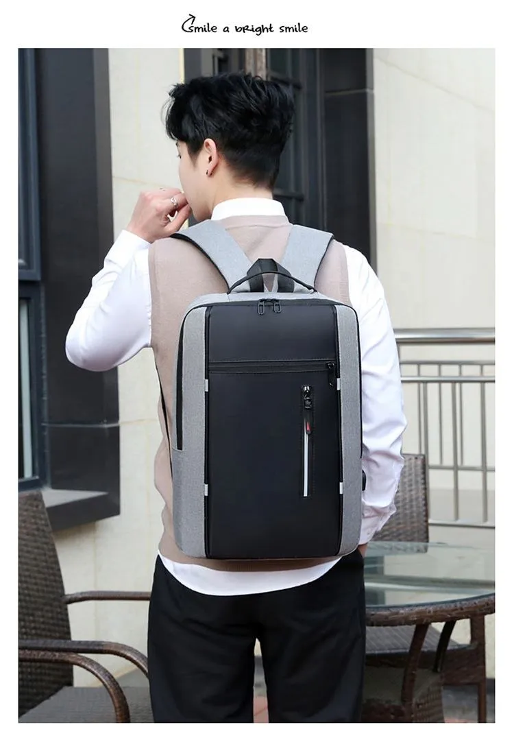 Custom Laptop Backpack Computer USB Charging Backpack