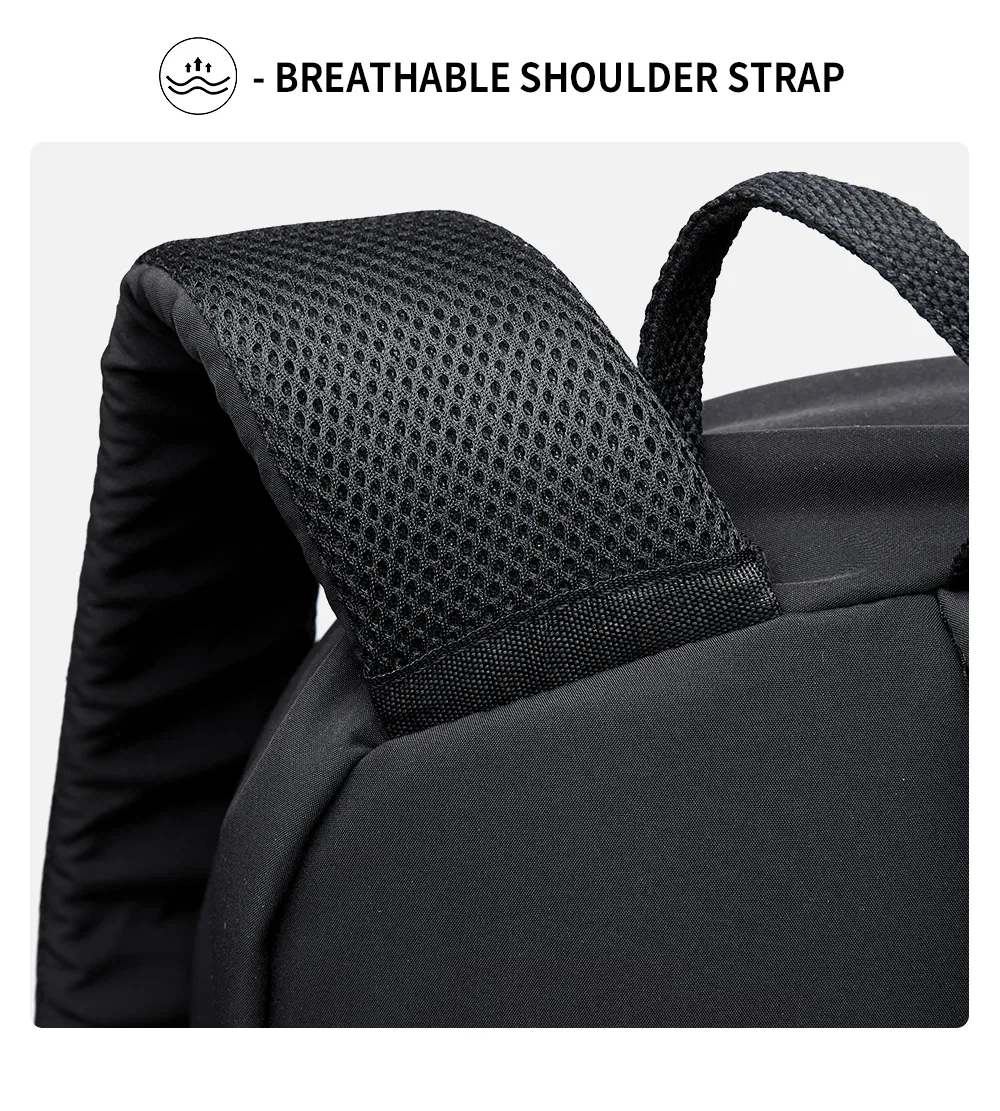 Custom Logo Casual Anti-Theft Waterproof Backpack PVC Lined Mochila Escolar for School Laptop Business Bags