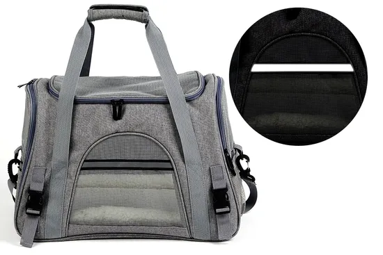 Pet Carrier Bag Hot Sale High Quality Durable Expandable Airline Approved Cat Bag Pet Cages Carrier for Travel