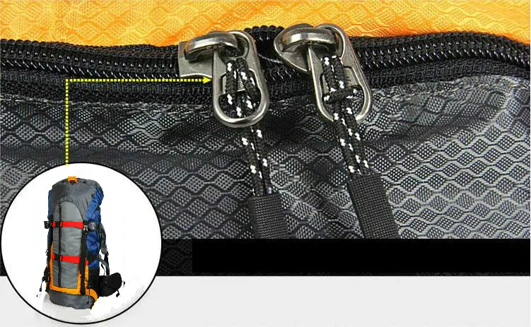 Factory Custom Outdoor Sports Waterproof Mountaineering Backpack Camping Hiking Backpack