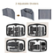 Digital SLR Camera Bag Waterproof Crossbody Camera Bag Shoulder Strap Anti-Theft Camera Shoulder Bag