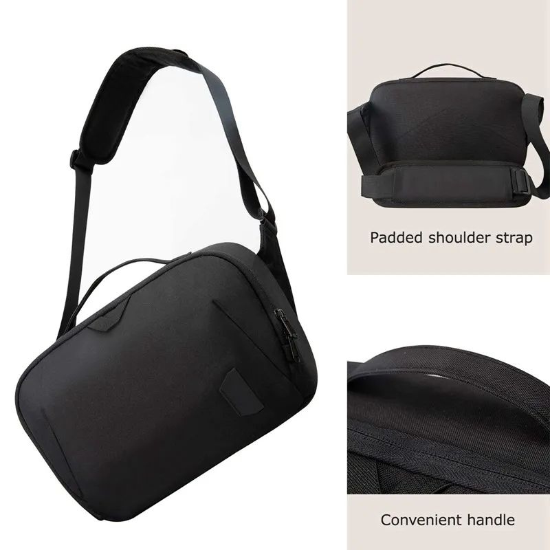 Digital SLR Camera Bag Waterproof Crossbody Camera Bag Shoulder Strap Anti-Theft Camera Shoulder Bag