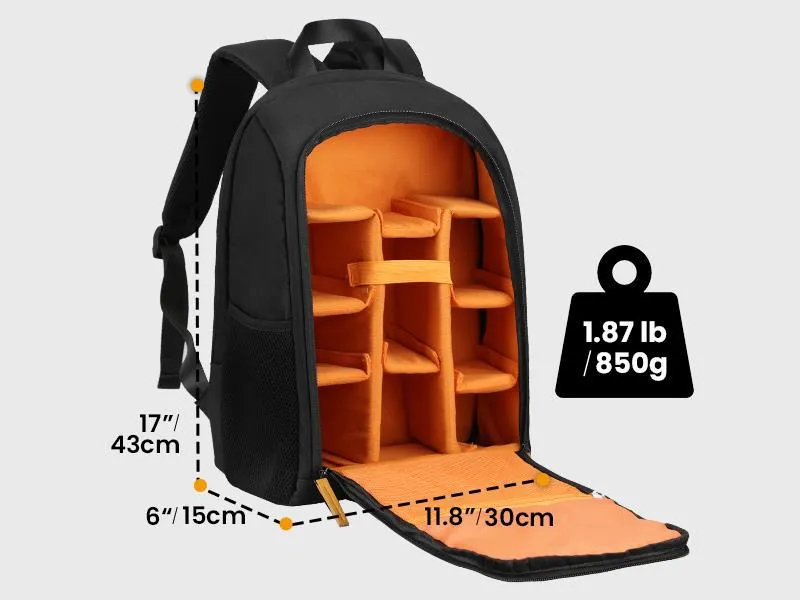 Factory Customized Photography Backpack Large Capacity SLR Outdoor Backpack Camera Backpack