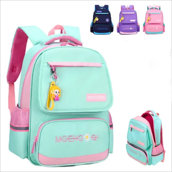 2024 New Student School Bag Fashionable Boys and Girls Lightweight Backpack