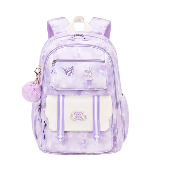 2024 New Children′s Cute Elementary School Backpack with Large Capacity for Girls