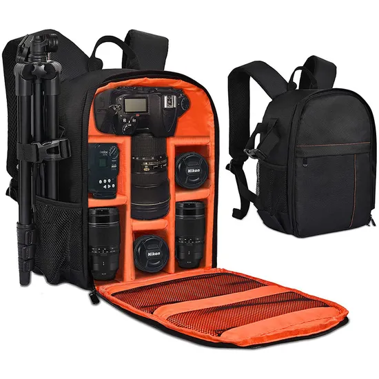 Small Outdoor Photography Bag Oxford Cloth SLR Digital Camera Backpack Leisure Travel Backpack