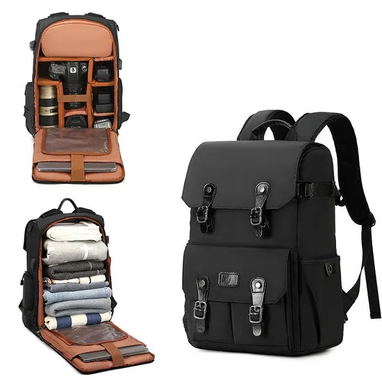 Multi Functional High-Capacity Backpack Photography Bag Outdoor Leisure Waterproof Camera Bag