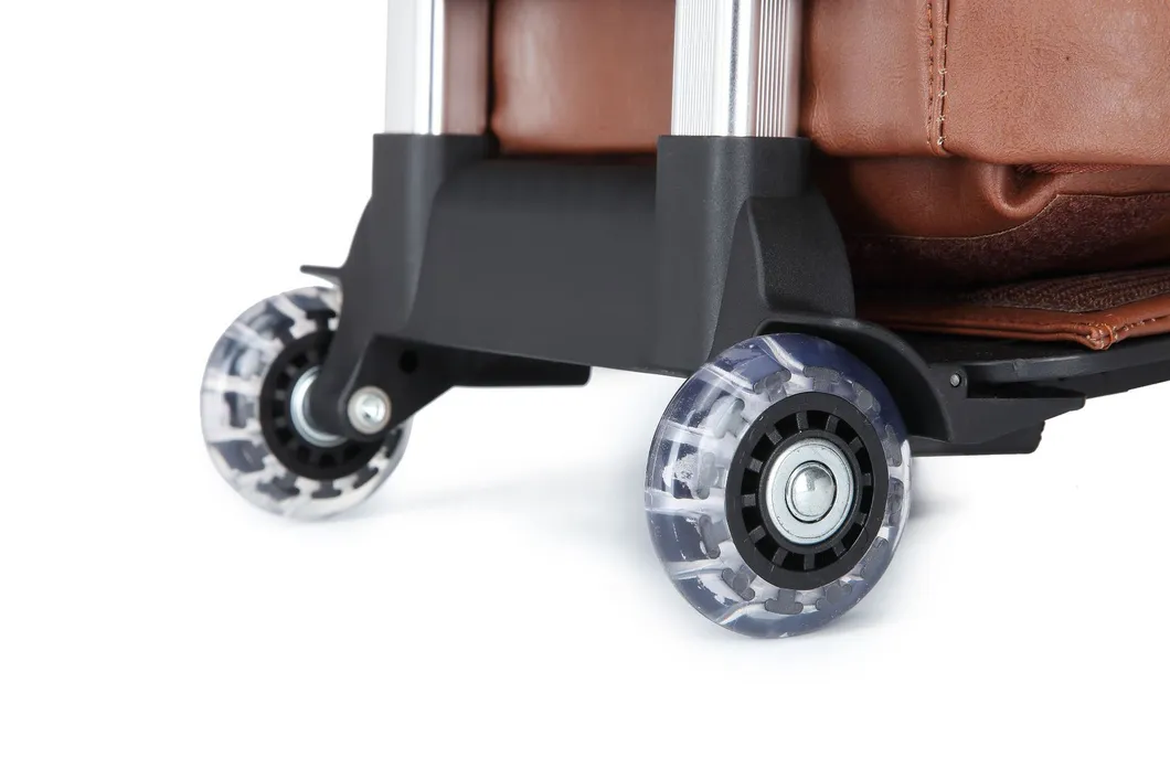 Travel Suit Bag with Wheels Luggage Clothing Storage Detachable Pull Rod Travel Clothing Bag
