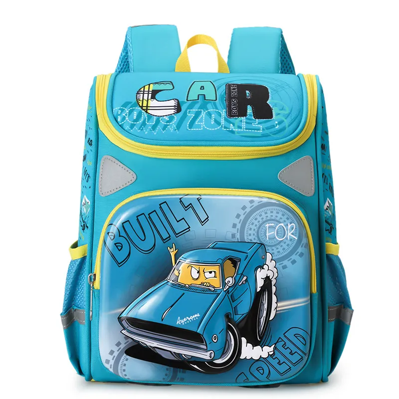 2023 New Load Reduction Kindergarten School Backpack Spine Protection Primary School Student Backpack