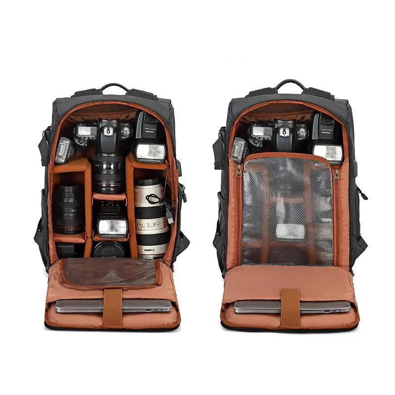 Multi Functional High-Capacity Backpack Photography Bag Outdoor Leisure Waterproof Camera Bag