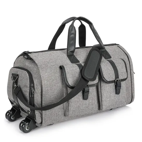 Hot Selling Travel Trolley Suit Bag Formal Carrying Crossbody Large Capacity Luggage Bag with Wheels