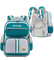 New Boys and Girls Primary School Student Backpack Embroidered to Reduce Burden and Protect Spine Backpack