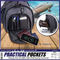 Customized Hanging Suit Bag with Multifunctional Rolling Rod Travel Bag Convertible Travel Bag