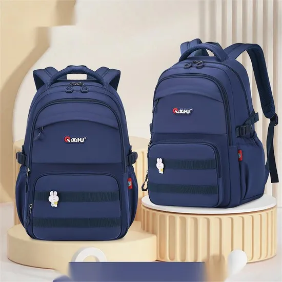 2024 New Children′s Primary Schoolbag Girls′ Backpack Anti Splashing Backpack
