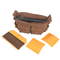 Canvas Leather Single Shoulder Crossbody Bag Casual Photography Waterproof Inner Liner DSLR Camera Bag