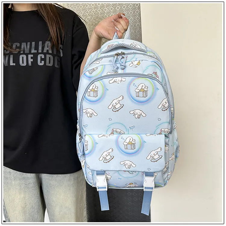 Primary School Backpack New Cute Cartoon Splash Proof Large Capacity Load Reducing Spine Protection Children&prime;s Backpack