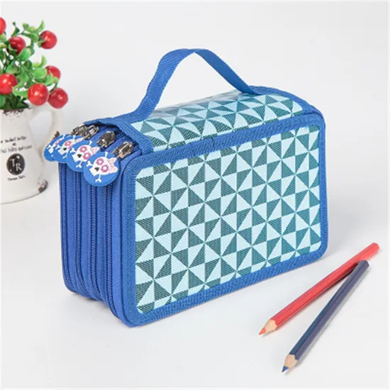 Oxford Cloth 72 Color 78 Hole Art Painting Pencil Case Student Stationery Bag Pencil Storage Bag Stationery Pencil Case
