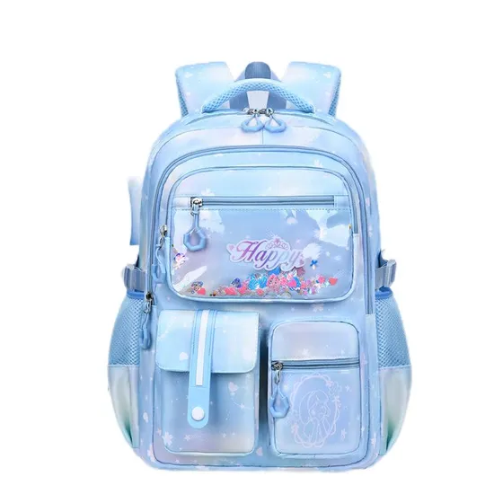 Backpack New Girls Waterproof for Elementary School Students Lightweight and Large Capacity for Children