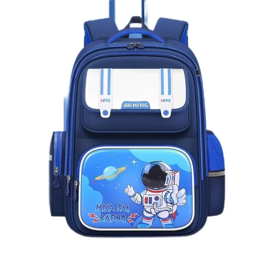Primary School Backpack for Boys in Grades One to Three Spinal Protection and Weight Reduction Backpack