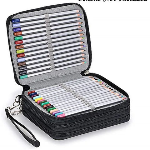 Oxford Cloth 72 Color 78 Hole Art Painting Pencil Case Student Stationery Bag Pencil Storage Bag