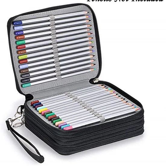 Oxford Cloth 72 Color 78 Hole Art Painting Pencil Case Student Stationery Bag Pencil Storage Bag