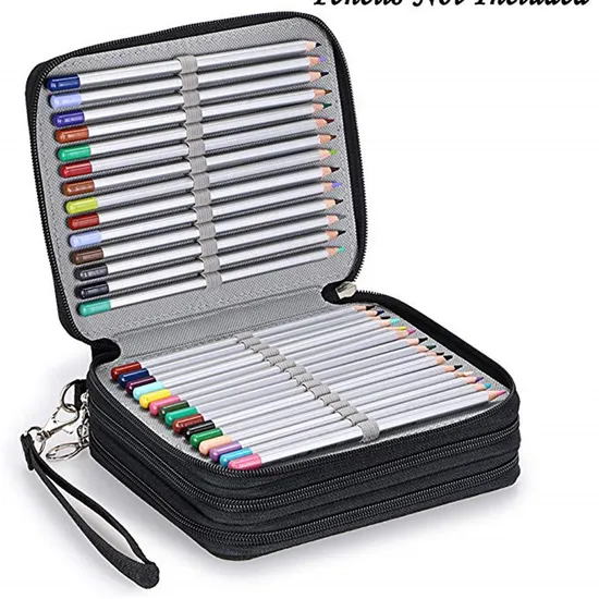 Oxford Cloth 72 Color 78 Hole Art Painting Pencil Case Student Stationery Bag Pencil Storage Bag