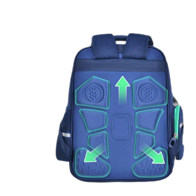 Children&prime;s Printed Logo Backpack School Bag Elementary School Student Backpack