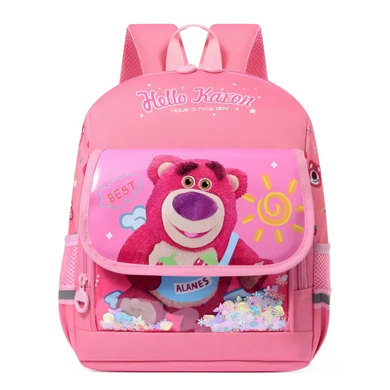 New Kolomi Lightweight Backpack for Kindergarten Oxford Cloth Large Capacity Load Reducing Backpack for Elementary School Students