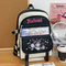 Kuromi Backpack for Girls Ins Elementary School Students Large Capacity Backpack