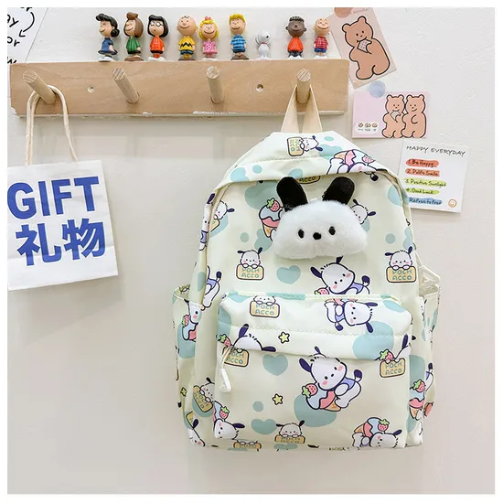 New Children′s School Backpack Cute Cartoon Load Reduction Kindergarten Backpack