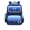 Primary School Backpack Reduces Burden PU Leather Spine Protector New Waterproof Backpack