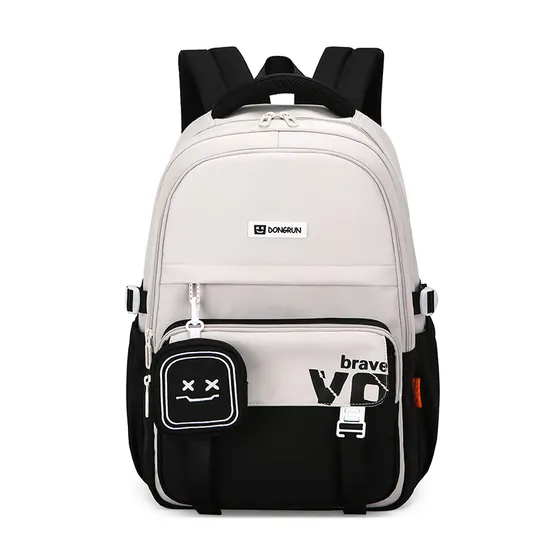 New Student Backpack with Fresh and Contrasting Colors for Elementary Middle and High School Students