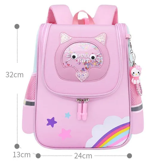 New Cartoonbackpack Cute Baby Shoulder Lightweight Boys and Girls Kindergarten Small Backpack