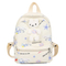 New Cute Cartoon Two Piece Set with Large Capacity Lightweight Backpack for Boys and Girls
