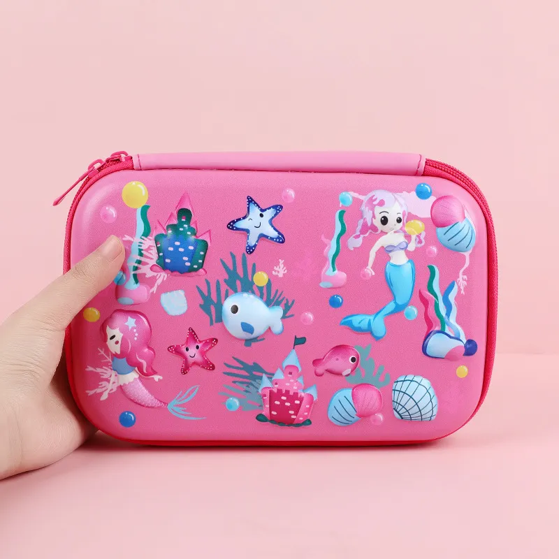 Cartoon Large Stationery Box 3L Large Capacity Pencil Case Multifunctional Primary School Pencil Case