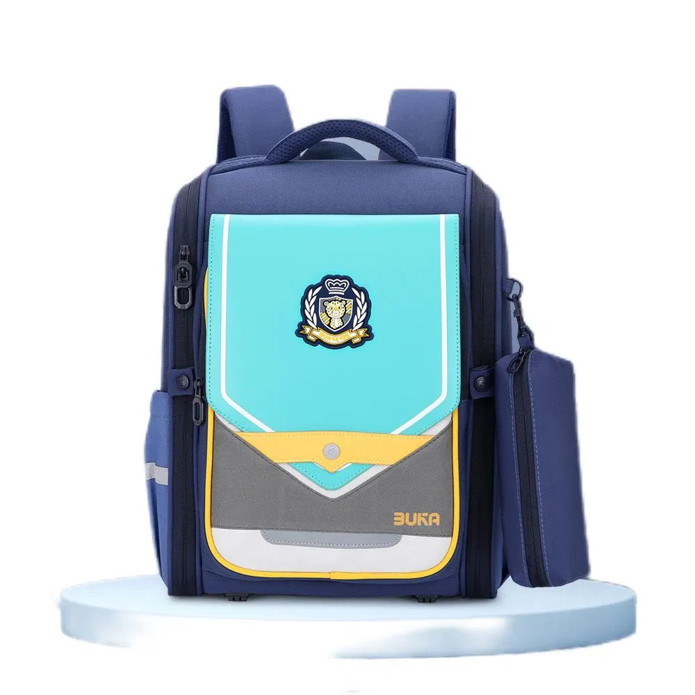 Children Backpack Primary School Boy and Girl Large Capacity Lightweight Load Reducing and Spine Protection Backpack