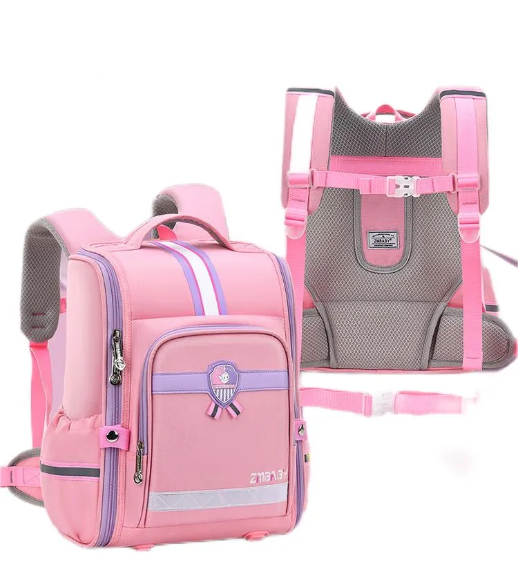 New Primary School Student School Backpack Space Integrated Structure Backpack Lightweight Backpack