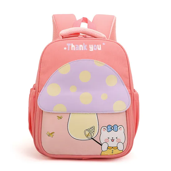 New Children′s Kindergarten School Bag Cute Cartoon Backpack Lightweight Large Capacity Backpack