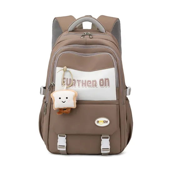Retro High School Student Junior High School Student Backpack for Women Korean Sytle Backpack for Men Large Capacity Travel Backpack