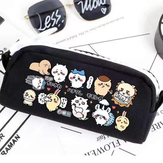 New Original Milk Fufu Love Pen Bag Large Capacity Stationery Bag