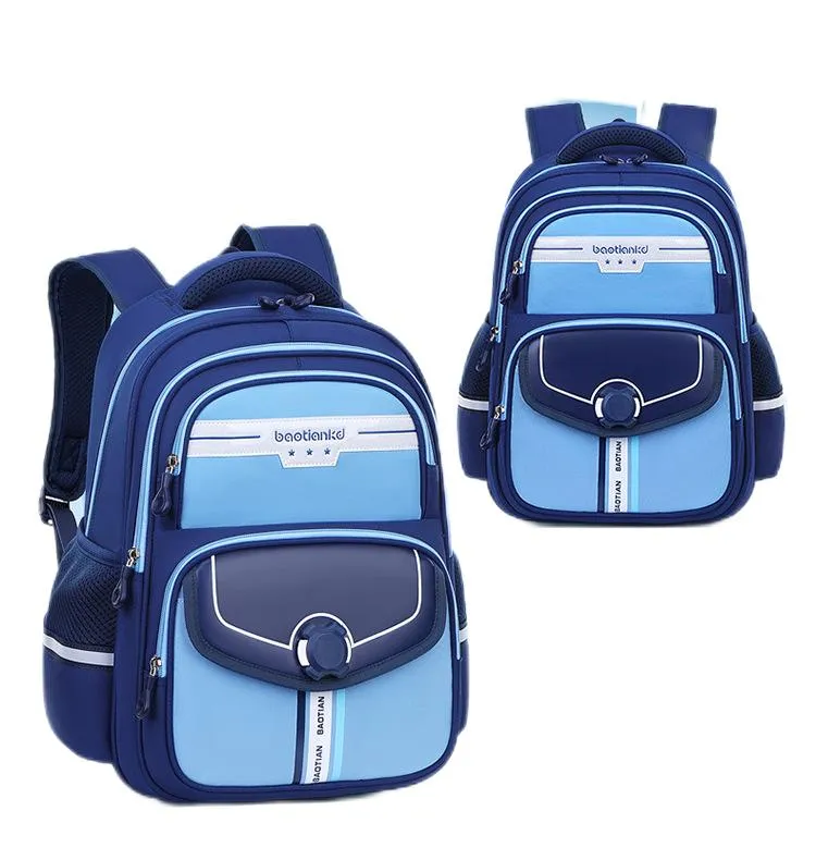 New Lightweight Children&prime;s Backpack for Primary School Students Large Capacity Backpack