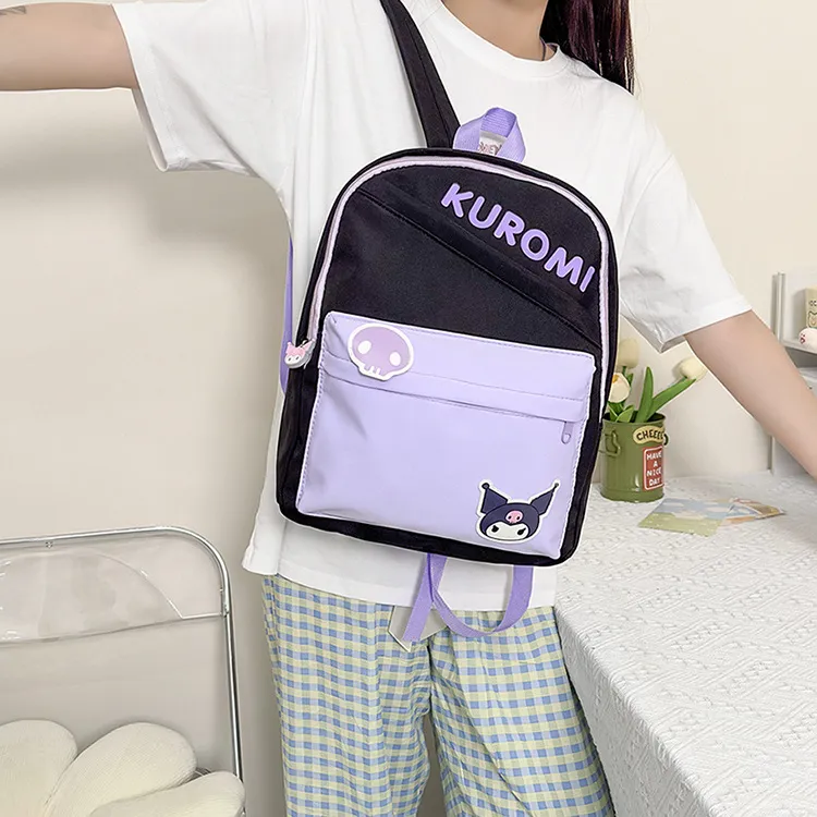 Student Backpack with Large Capacity Lightweight Nylon Backpack New Children&prime;s Backpack