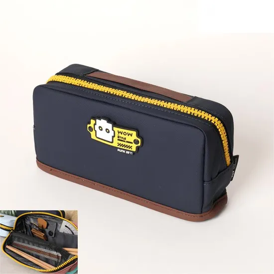 Pen Bag New Punk Stationery Bag Dirt Resistant Stationery Bag Student Pencil Pouch