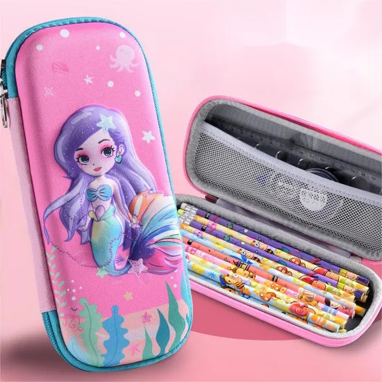 Elementary School Pencil Case Stationery Box Children′s Pencil Case Pencil Pouch